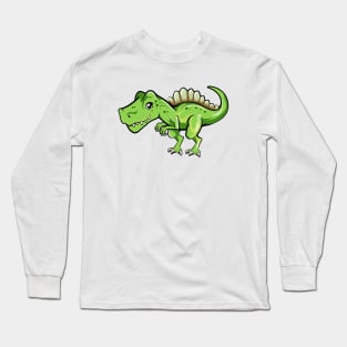 Kawaii Spinosaurus Long Sleeve T-Shirt